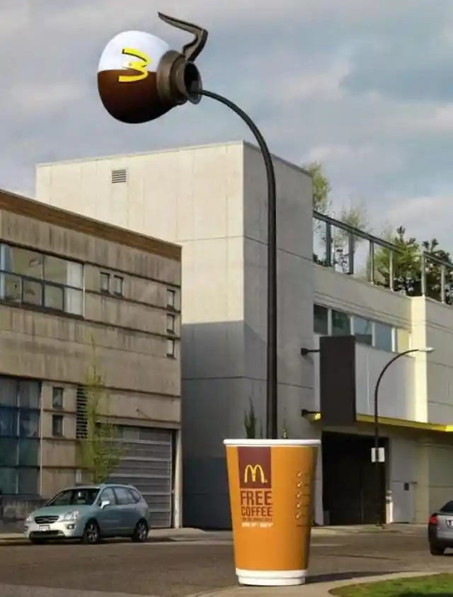 The Brilliant McDonald’s Coffee Lamp