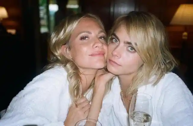 Poppy Delevingne & Cara Delevingne