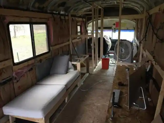 The Bus Was Taking Shape