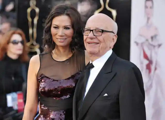 Wendi Deng and Rupert Murdoch