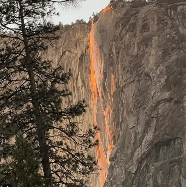 The Yosemite Firefall – California