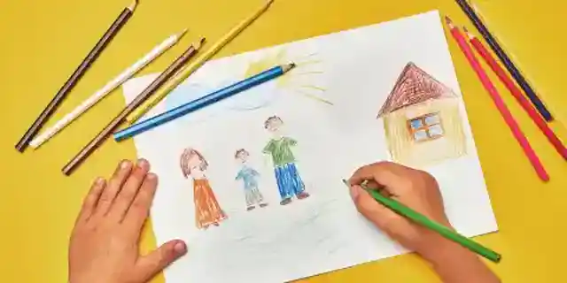 My 5-Year-Old Daughter Drew Our Family and Said: 'This Is My New Little Brother'