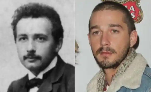 5. Shia LaBeouf And Albert Einstein