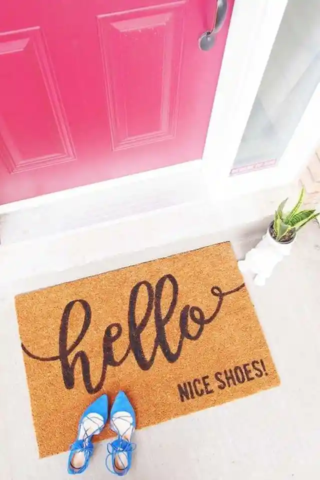 Customized DIY Doormat