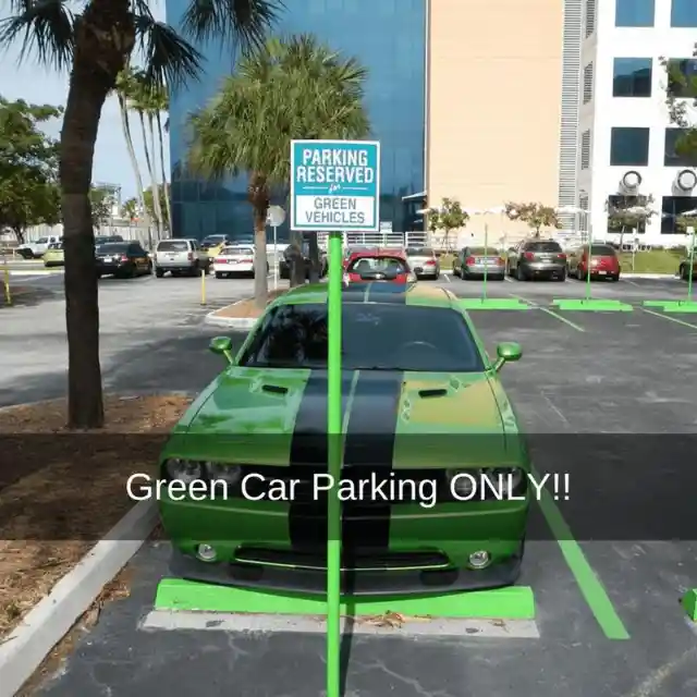 Green Cars Only