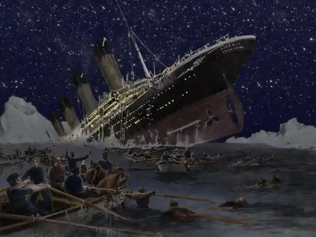 ¿En qué océano se hundió el Titanic?