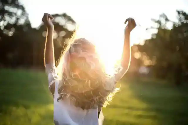 Playing On The Front Lawn