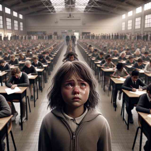 Unleashing Courage: A Young Girl Ignites a Revolt for Fair Examination