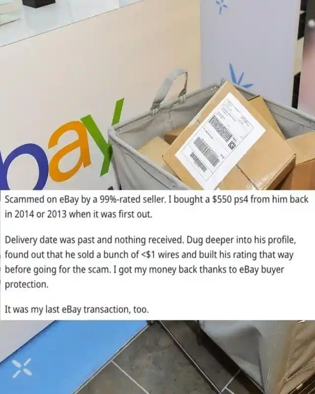 eBay Scam Tactic