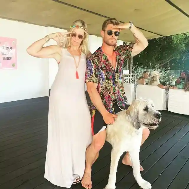 Leonie And Chris Hemsworth