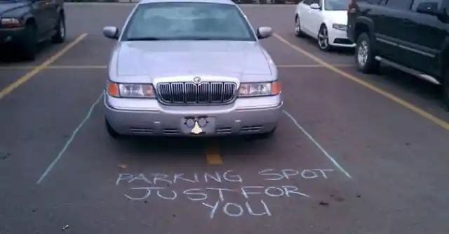 Giving New Meaning To VIP Parking