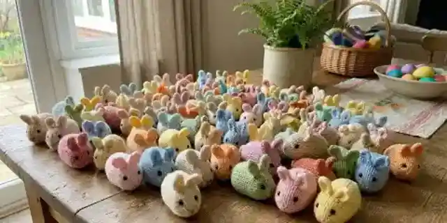 My 9-Year-Old Grandson Knitted 100 Easter Bunnies for Sick Kids from His Late Mom's Sweaters – When My New DIL Threw Them Away Calling Them 'Trash,' My Son Taught Her a Lesson