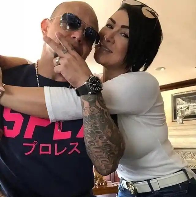 Rey Mysterio and Angie Gutiérrez