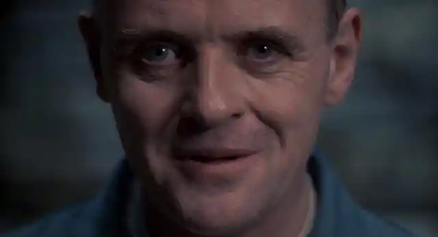 Which film featured Anthony Hopkins as this creepy character?