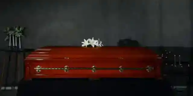 A Woman in a Red Dress Appeared at My Father's Open Casket – Four Words She Whispered Turned My Life Upside Down