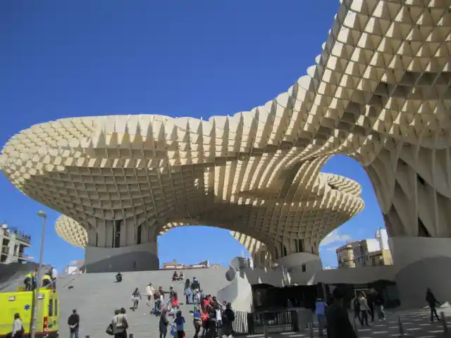 The Giant Wooden Waffle Of Seville