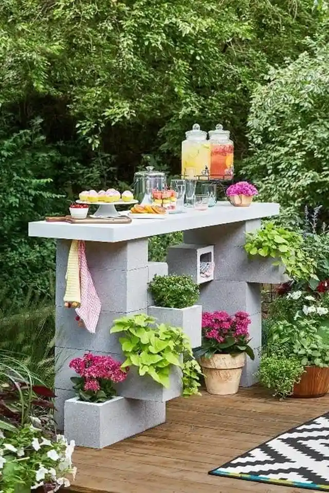 Create a Cinder Block Bar