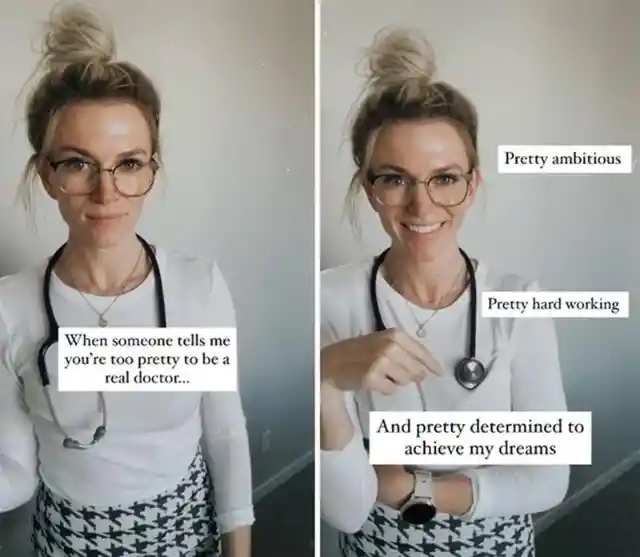 Woman Who Was Told She Was “Too Pretty to Be A Doctor” Hits Back At Critics