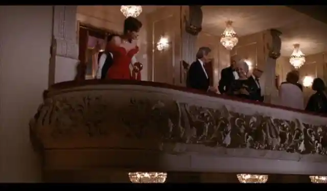 6. The opera they were seeing was called La Traviata, which is pretty ironic because it's about a call girl who falls in love with a wealthy man.