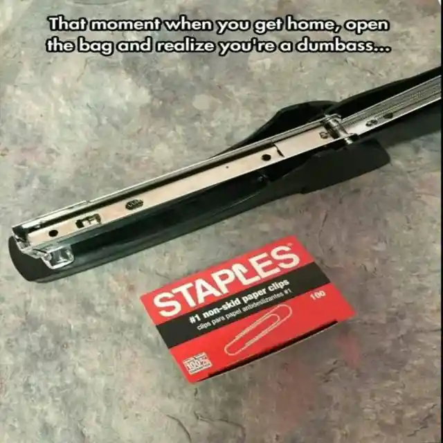 Staples To Clips?