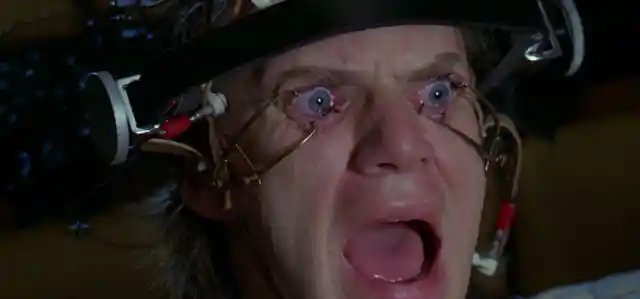 Malcolm McDowell In A Clockwork Orange