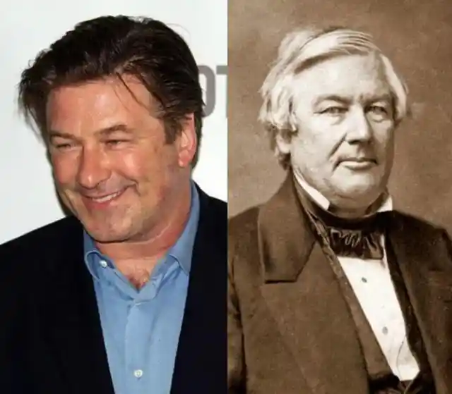 1. Alec Baldwin And Millard Fillmore