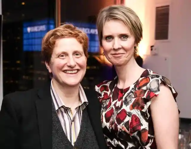 Cynthia Nixon & Christine Marinoni