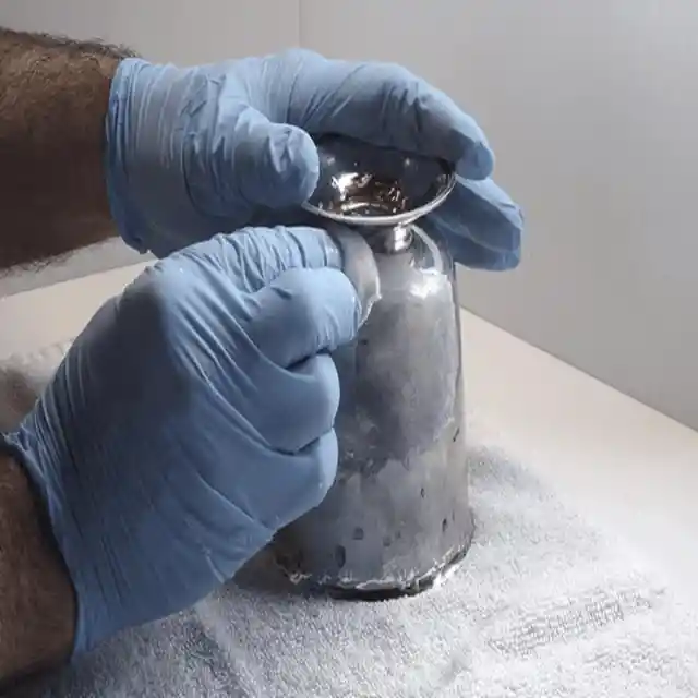 WD-40 For Polishing Silverware