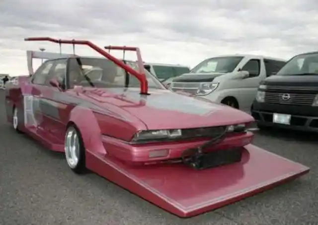 JDM with a Dustpan Inspired Front Bumper