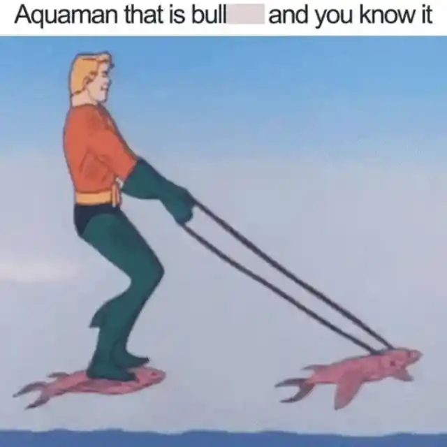 Aquaman and his weird way of saving people