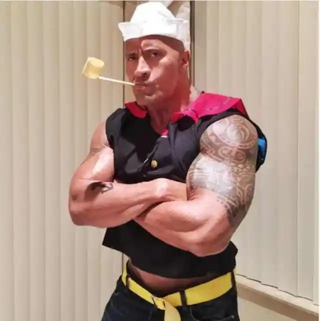 Dwayne Johnson as Popeye