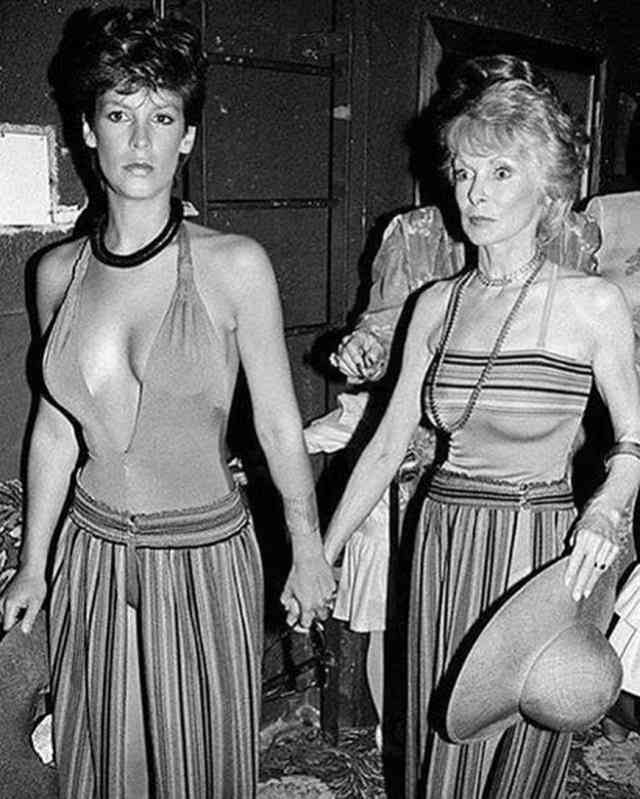 Jamie Lee Curtis and Her Mom