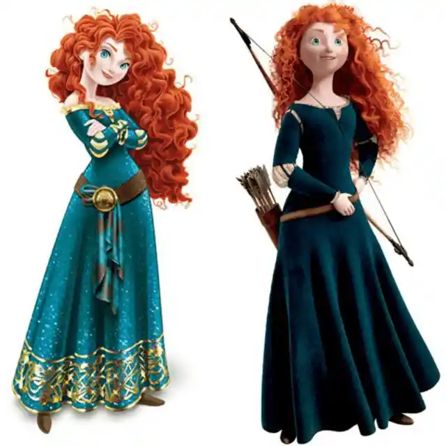 The Makeover Of Merida in Brave