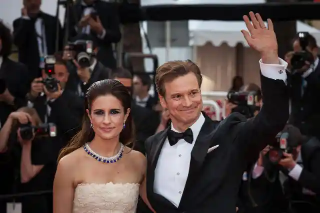 Colin Firth & Livia Giuggiolli — 22 Years