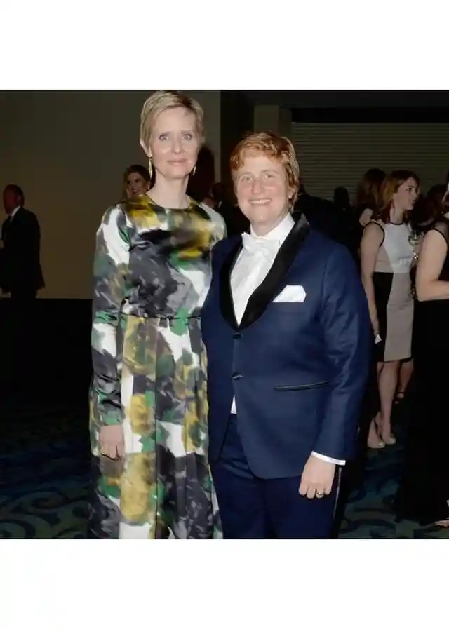 Cynthia Nixon & Christine Marinoni