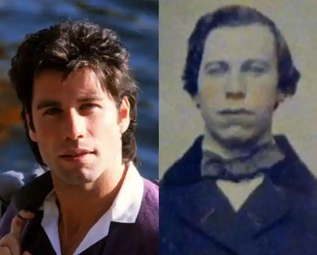 18. John Travolta And An 1800s Man