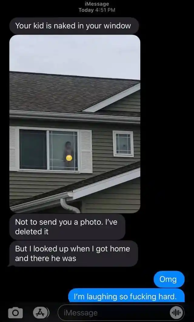 Mother Receives Comical(ly Embarrassing) Text from Next Door Neighbor