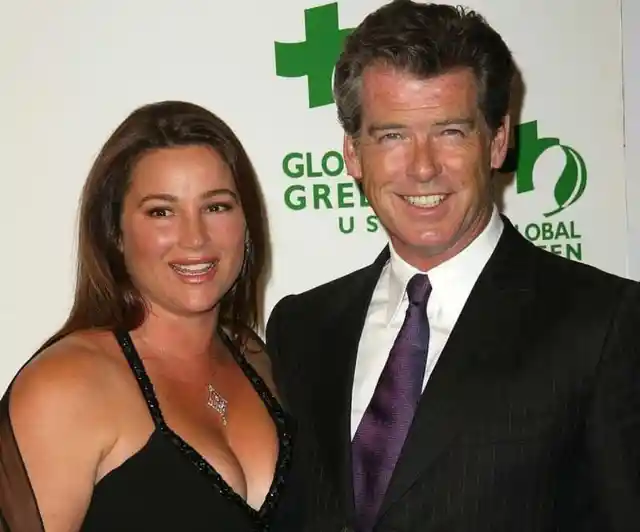 Keely Shaye Smith and Pierce Brosnan