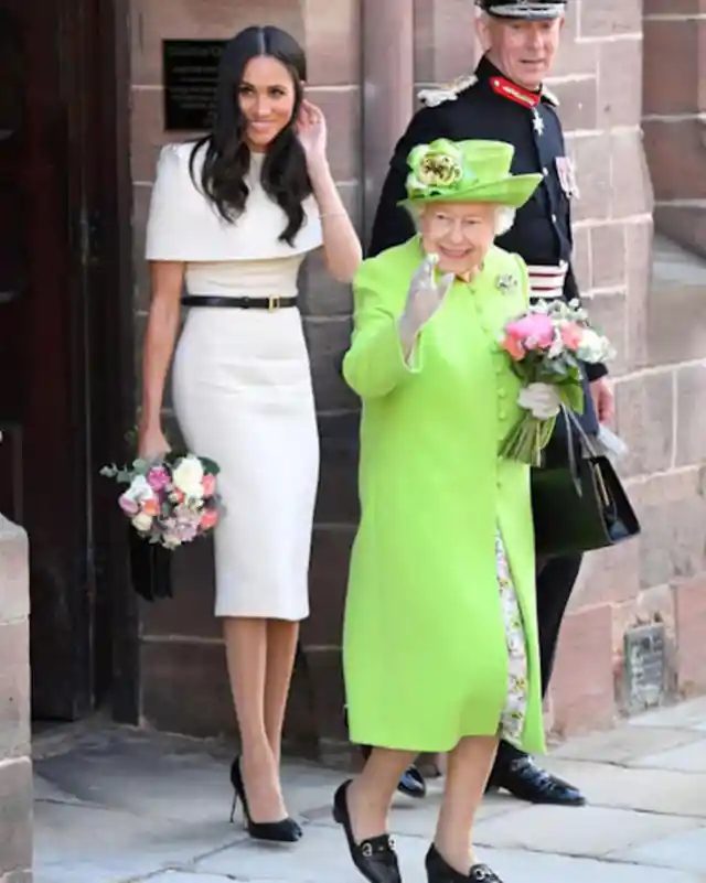 Queen Elizabeth's Brightly Colored Wardrobe