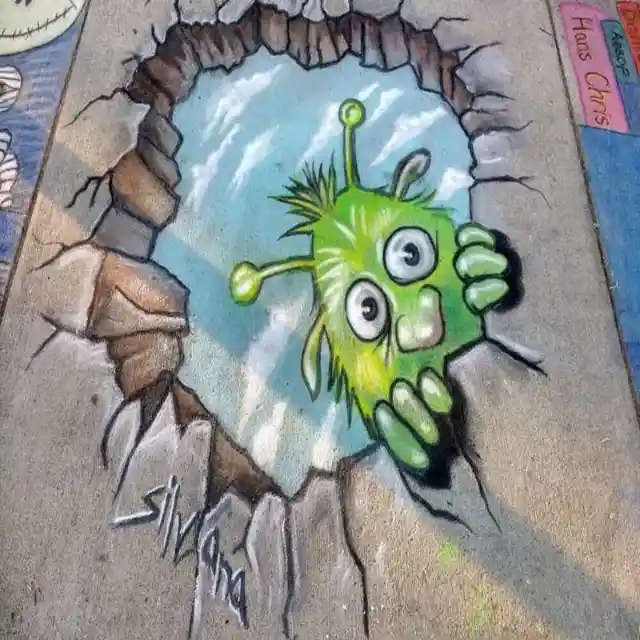 Protecting Your Chalk Art Drawings