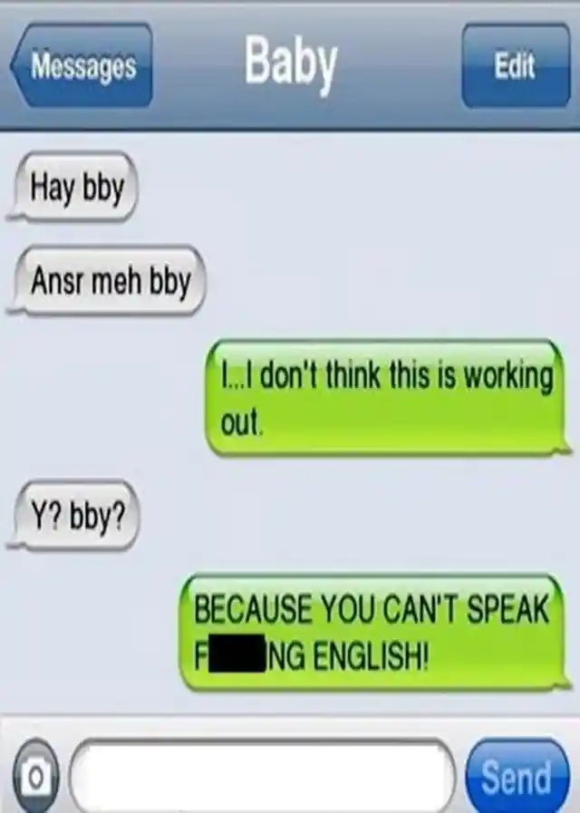 Speak English