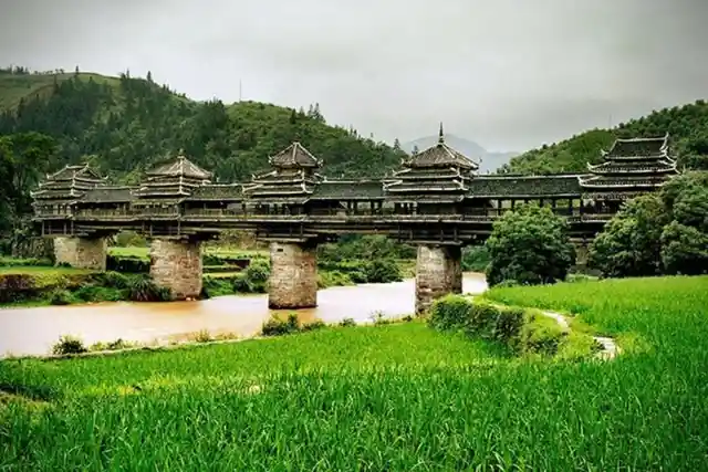 Chengyang Wind And Rain Bridge – China