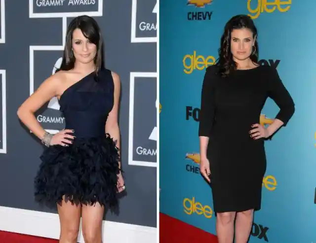 Lea Michele e Idina Menzel