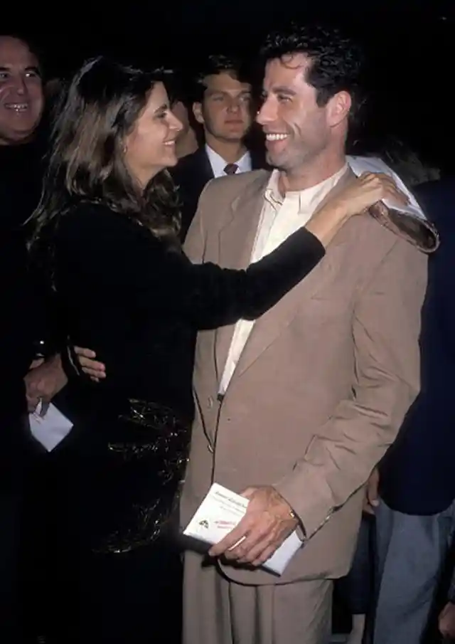 John Travolta and Kirstie Alley