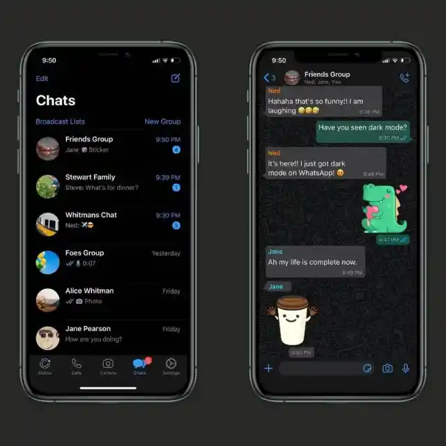 Enable Dark Mode