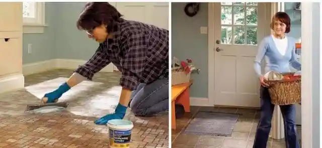 Replacing outdated linoleum