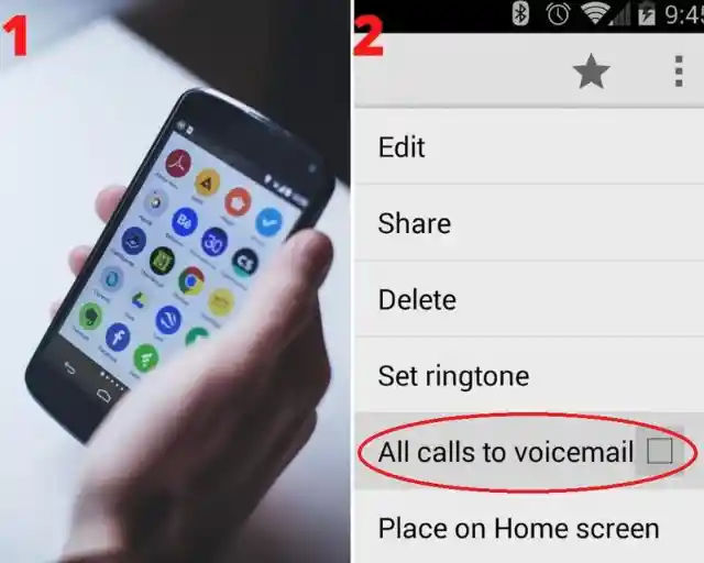 Move All Calls To Voicemail