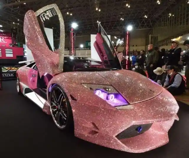 Diamond-Encrusted Lambo