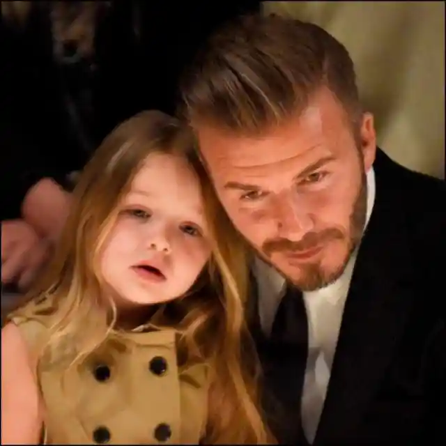 David & Harper Beckham