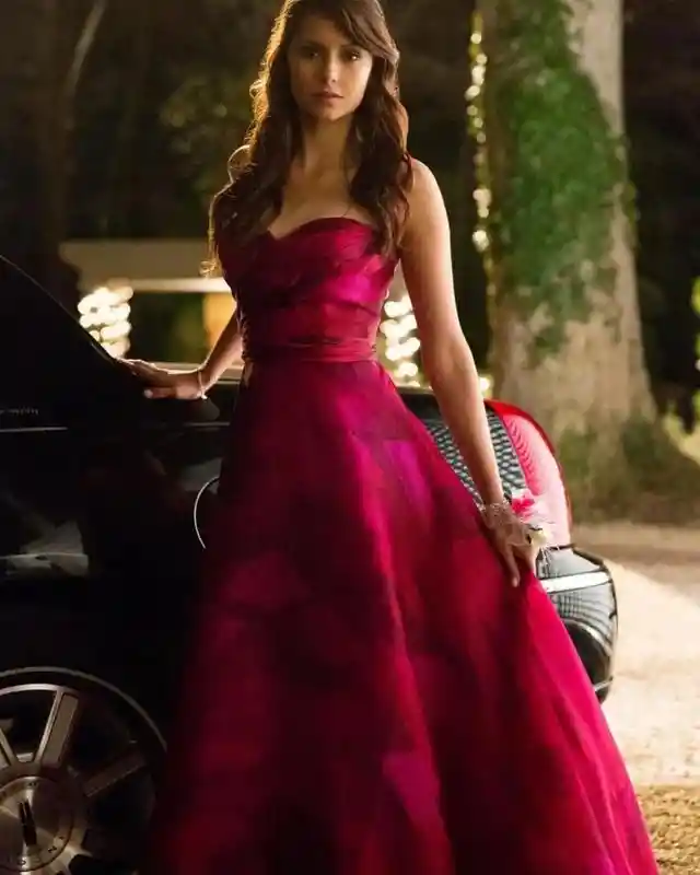 Nina Dobrev’s Fuschia Dress (The Vampire Diaries)